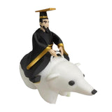 Maxbell Qin Shi Huang Statue Artwork Desk Ornament for Living Room Balcony Bookshelf