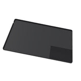 Maxbell Espresso Tamping Mat Heat Resistant Table Mat for Office Coffee Shop Counter Black