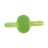 Maxbell Pet Grooming Brush Tool Silicone Cat Grooming Massage for Indoor Cats Kitten Green