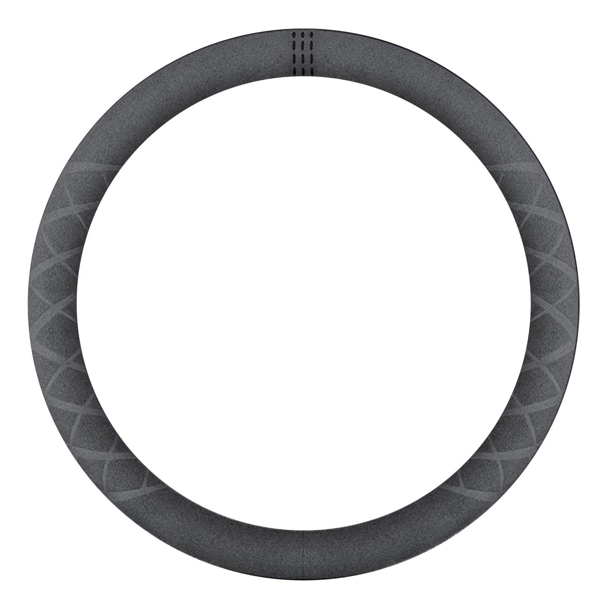 Maxbell Car Steering Wheel Cover Suede for Byd Atto 3 Yuan Plus  Black Mark