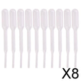 Maxbell 8x50pcs 0.2ml Transfer Pipettes Plastic Dropper