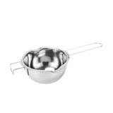 Maxbell Stainless Steel Boiler Pot Water Bath Melting Bowl for Cooking Outdoor Party 400ml