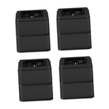 Maxbell 4 Pieces Anti Vibration Pads Sturdy Furniture Pad for Bed Table Washer Dryer 2 layer