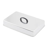 Maxbell Grill Lid Melting Dome Rectangular for Teppanyaki Hamburger Flat Top Griddle 43.5x28.3x6.6cm