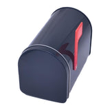 Maxbell Tinplate Mailbox, Weatherproof Mail Box for Farmhouse Mailbox Post Classroom Black