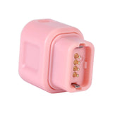 Maxbell 4 Pin to Type C Converter Supplies Repair Lightweight Men Women with Lanyard pink