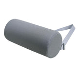 Maxbell Waist Roll Pillow Waist Support Pillow for Home Office Chair Reading Chair Dark Gray