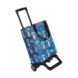 Maxbell Grocery Trolley Bag Portable Grocery Shopping Cart for Transportation Office Style B