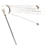 Women Vintage Metal Handmade Tassels Hair Stick Hair Chopsticks Hairpin Pin