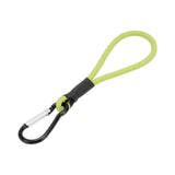 Maxbell 4xBungee Cord with Carabiner Elastic Rope Portable for Outdoor Tents Tarpaulin Fluorescent Green