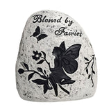 Maxbell Garden Statue Elf Pattern Decorative Ornament for Gifts Outdoor Housewarming Left