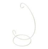 Maxbell White Iron Hanging Plant Pot Terrarium Stand Holder for Micro Landscaping M - Aladdin Shoppers
