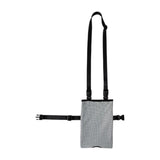 Maxbell Urinary Drainage Bag Adjustable for Incontinent Patients Outdoor Wheelchairs light grey