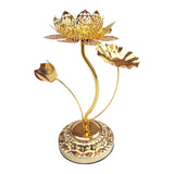 Maxbell Maxbell Lotus Candle Holders Mantel Decorative Candelabras Tealight Candlestick