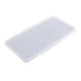 Maxbell 2pcs Fly Fishing Box Super Slim Waterproof Fishing Flies Lure Box 2 Size