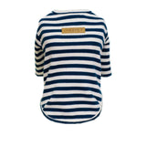 Maxbell Maxbell Pet Clothes Dog Cat Classic Stripe T-shirt Sweater Pet Autumn Apparel DBl S