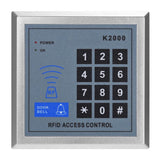 Single Door Access Control Keypad 125kHz Card Reader Door Lock with Cards