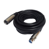 XLR Cable Microphone Lead Male to Female Extension Mic Cable 7.5 Meter