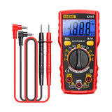 Maxbell Multimeter Tester Portable Multi Tester for Vehicles Fuses Household Outlets Red