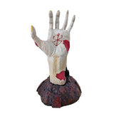 Maxbell Berserk Statue Hand God Figurine Resin Sculpture for Table Office Bedroom White
