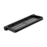 Bathroom Wall Shelf Practical Rag Drain Rack for Office Bedroom Cabinet Black