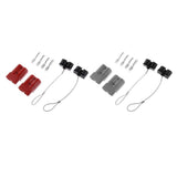 Maxbell Grey + Red 175A 600V 1AWG Battery Quick Connect Winch Connector Plug Contact