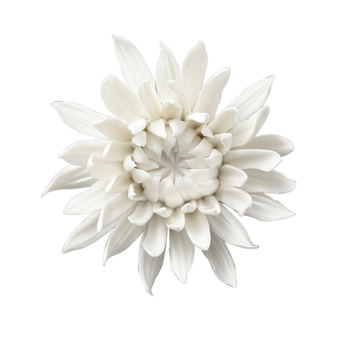 Maxbell Maxbell 3D Wall Hanging Ceramic Flowers Craft Artificial Hanging Decor Daisy 8.5cm