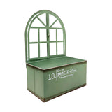 Maxbell Metal Wall Planter Vintage Wall Vase Iron Plant Holder for Home Country Wall Green