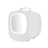 Maxbell Maxbell Skincare Fridge 6L with Led Makeup Mirror Mini Fridge for Food Skincare White Car Home Use