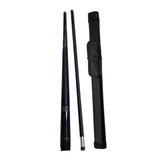 Maxbell 1/2 Split Pool Cue Billiard Stick for Enthusiasts Billiard Players Beginners Silver