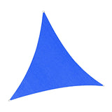 Maxbell Sun Shade Sail 3x3x3M Triangular Block Sun Cover for Backyard Garden Deck Blue