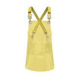 Maxbell Transparent Apron Gardening Durable Chef Apron Nordic DIY Occasion TPU Apron orange