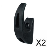 Maxbell 2xFront Hook Hanger for Xiaomi Generation Scooter Skateboard Accessories Black
