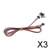 Maxbell 3xMechanical Limit Switch Module Replace with 1M Cable for Ramps 1.4 Accessory Vertical