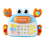 Parent Child Interactive Toy Mobile Phone for Children 3 Years Old blue