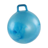Maxbell Jumping Ball Exercise Ball Funny Indoor and Outdoor Games School Bouncy Ball blue