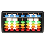 Maxbell Plastic Colorful Abacus, Kid's Soroban Calculator Math Educational Toy, 7 Column - Aladdin Shoppers