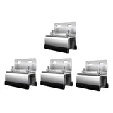 Maxbell Roof Rack Mount Kit Spare Part Automotive Accessories Van Roof Rack Brackets Double Hole 4pcs Set