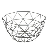Maxbell 2Pcs Wire Fruit Basket Bowl Food Serving Dish Candy Biscuit Snack Tray Black - Aladdin Shoppers