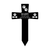 Maxbell Maxbell Dog Memorial Stake Grief Plaque Stake for Outdoor Cemetery Decoration Garden