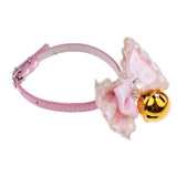 Maxbell Maxbell Dog Neck Collars Adjustable Buckle Dog Pet Cat Puppy PU Bell Collar 5#S