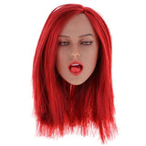 1/6 Scale Female Head Sculpture Sculpt Models for Phicen 12'' Action Figures