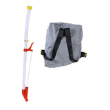 Maxbell Fertilizer Spreader Sturdy Time Saving Fertilizer Dispenser for Turf Garden PP Tube