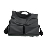 Maxbell Gym Bag Water Resistant Lightweight Crossbody Bag for Workout Outdoor Travel Black