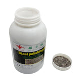 Maxbell Steel Tumbling Media Pins Portable Lightweight for Metal Hardware Processing 0.6.mm 1 kg