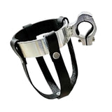 Maxbell Bike Water Bottle Holder PU Leather for Handlebar Strong Cycling Bottle Cage