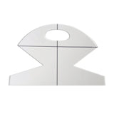 Maxbell 3Pieces Acrylic Bowl Wrap Cookies Basket Template for Sewing Patchwork Ruler