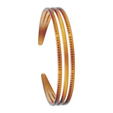 Maxbell Woman Headband with Three Row Lightweight for Reading and Writing Hair Clips Dark Brown