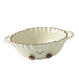 Maxbell Ceramic Salad Bowl Modern Dessert Bowl for Home Cafe Kitchen