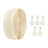 Maxbell Nylon Coil Zippers Supplies Sewing Zippers for Craft Bags Tailors DIY Sewing Beige